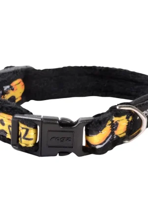 Gecertificeerd Rogz Halsband Fashion Leopard Bone