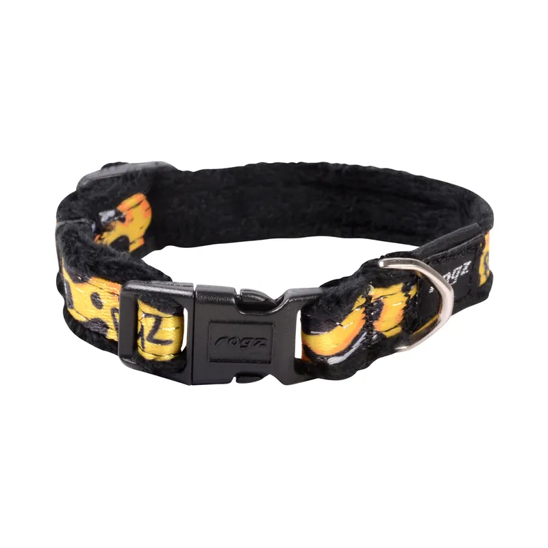 Gecertificeerd Rogz Halsband Fashion Leopard Bone