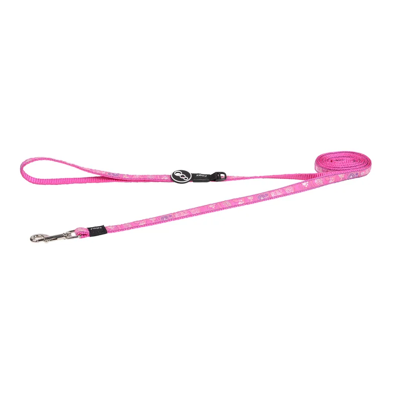 Rogz Hondenlijn Fancy Dress Pink Paw Korting