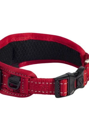 Rogz Halsband Utility Gevoerd Rood Laatste Kans