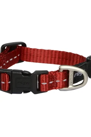 Rogz Halsband Utility Rood Lage Kosten