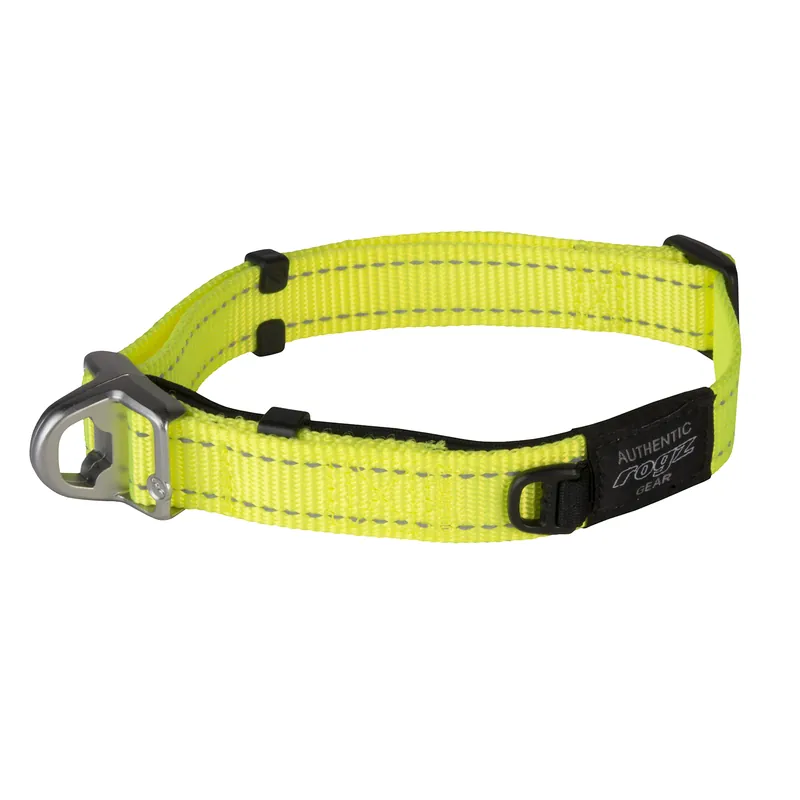 Rogz Halsband Utility Safety Geel Lage Prijs