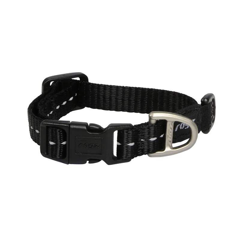 Rogz Halsband Utility Zwart Shop Nu