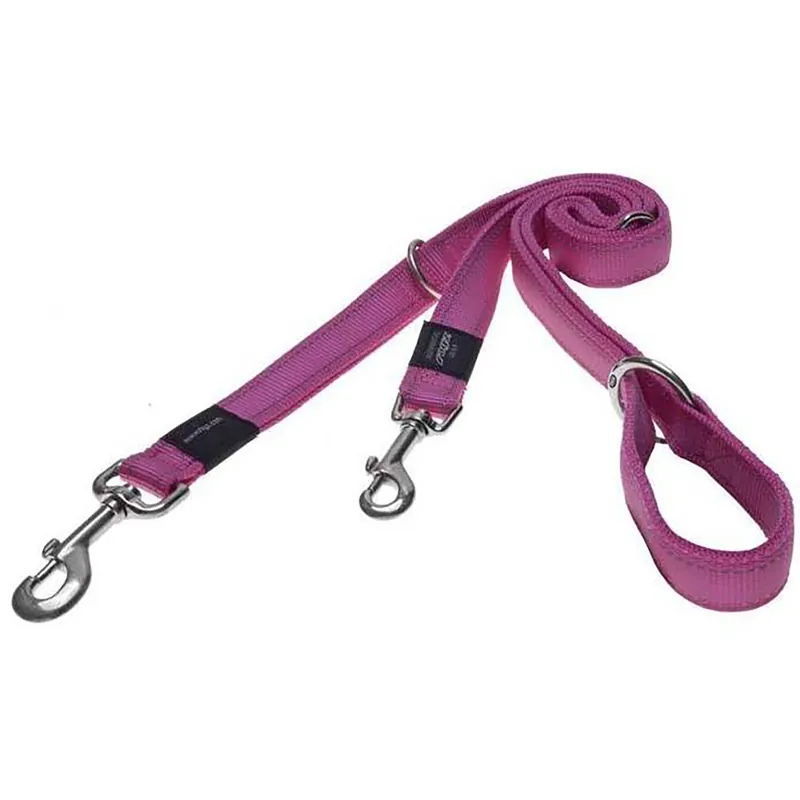 Rogz Hondenlijn Multi Utility Roze Op = Op