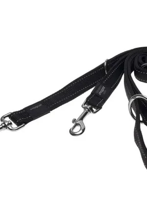 Merkproduct Rogz Hondenlijn Multi Utility Zwart