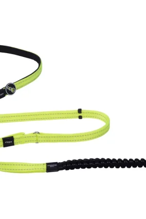 Superprijs Rogz Hondenlijn Utility Handsfree Geel