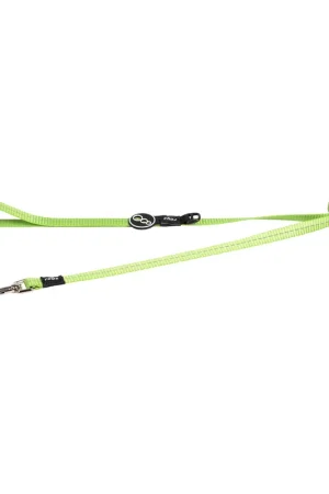 Gecertificeerd Rogz Hondenlijn Utility Lime
