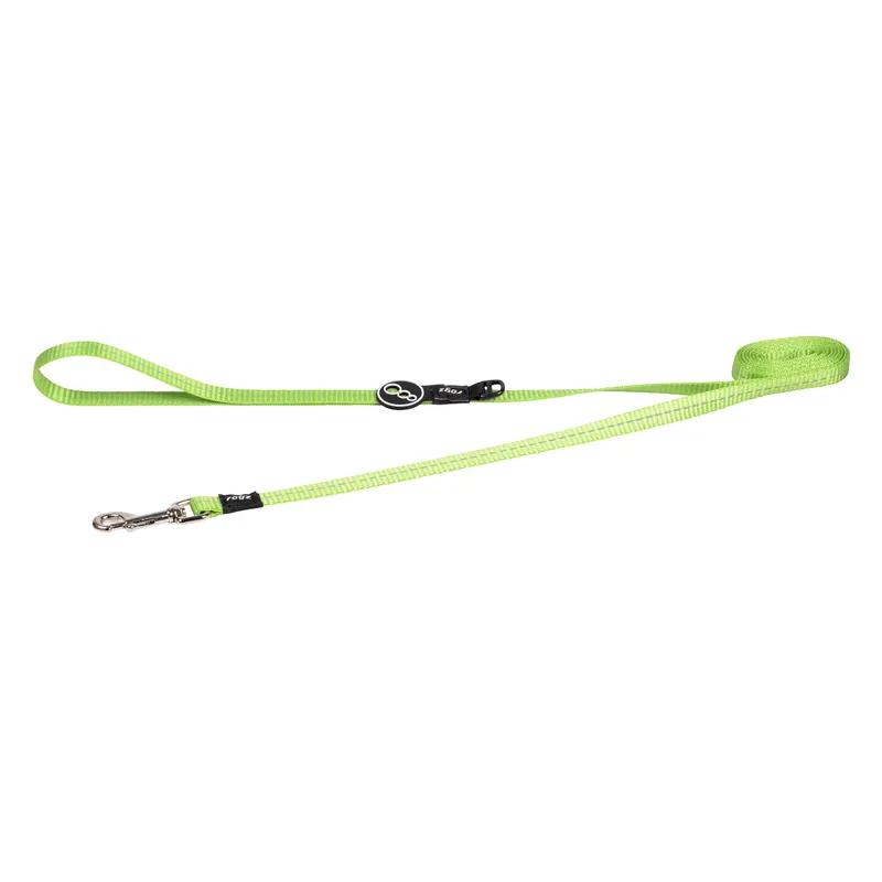 Gecertificeerd Rogz Hondenlijn Utility Lime