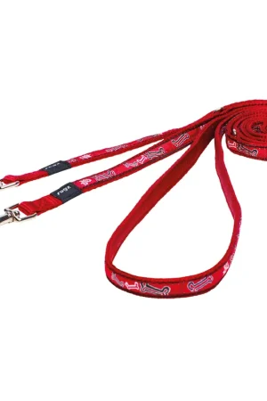 Korting Rogz Hondenlijn Multi Fancy Dress Red Rogz Bone
