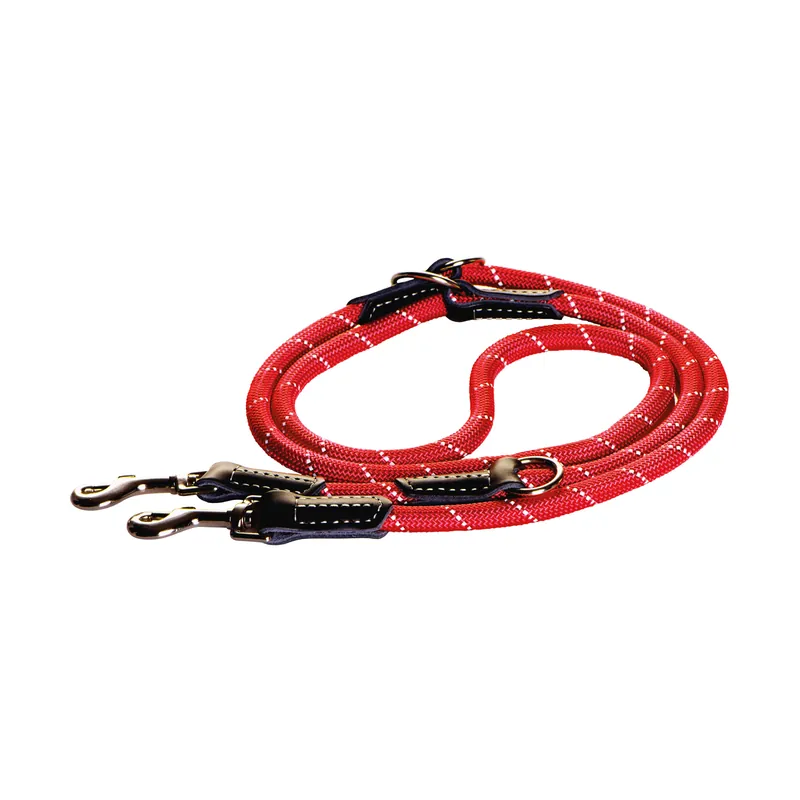 Rogz Hondenlijn Multi Rope Rood L Tijdelijk Beschikbaar