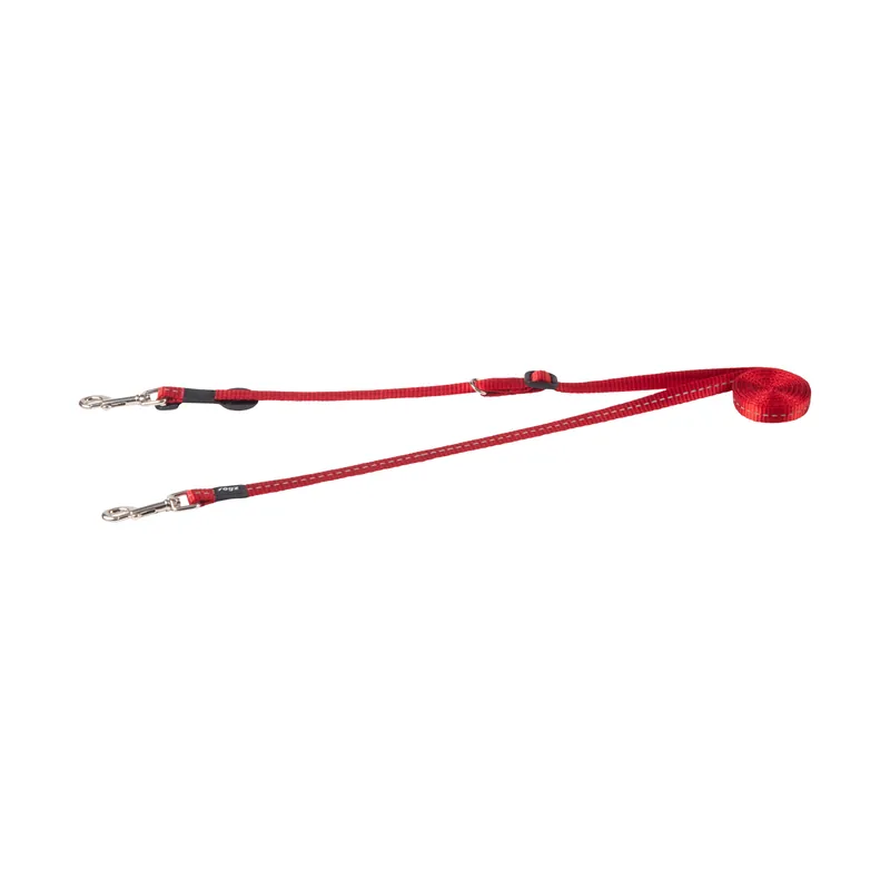 Exclusieve Aanbieding Rogz Hondenlijn Multi Utility Control Rood