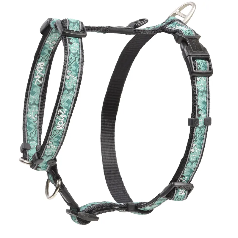 Hoge Kwaliteit Rogz Hondentuig Fancy Dress Mint Dog Black