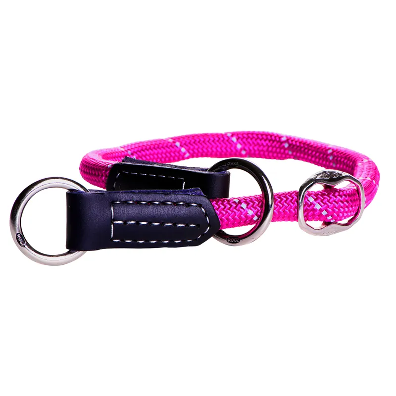 Flitsaanbieding Rogz Sliphalsband Rope Roze
