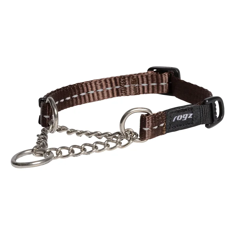 Voordeelprijs Rogz Sliphalsband Utility Bruin