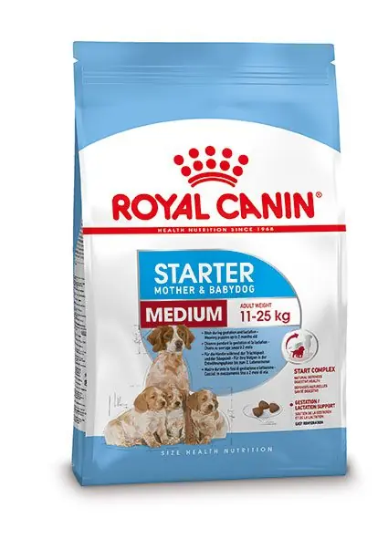 Favoriet Royal Canin Hondenvoer Medium Starter 4 kg