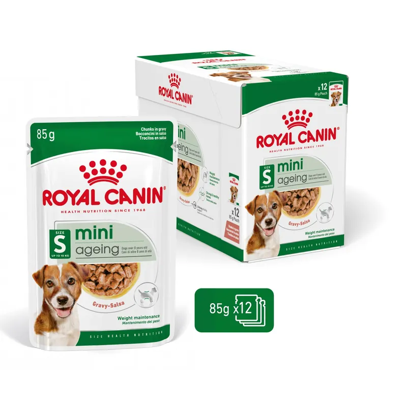 Royal Canin Hondenvoer Mini Ageing 12 x 85 gr Flitsaanbieding