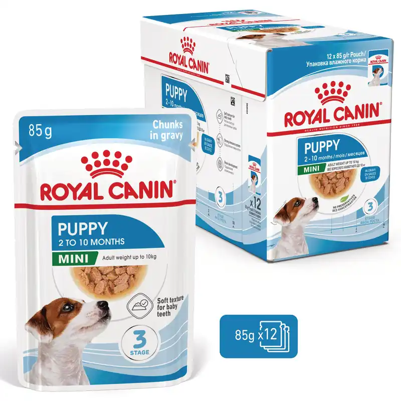 Royal Canin Hondenvoer Mini Puppy 12 x 85 gr Beste Prijs