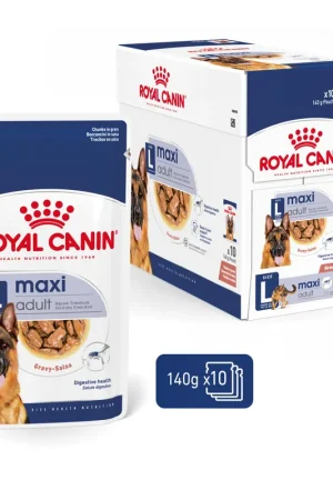 Uitverkoop Royal Canin Hondenvoer Maxi Adult 10 x 140 gr