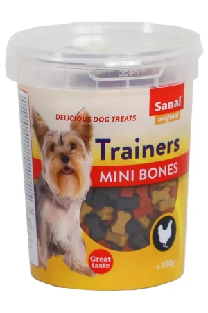 Sanal Dogtrainers Mini Bones 300 gr Actieprijs