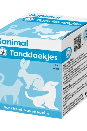 Sanimal Tanddoekjes 50 st Bestseller