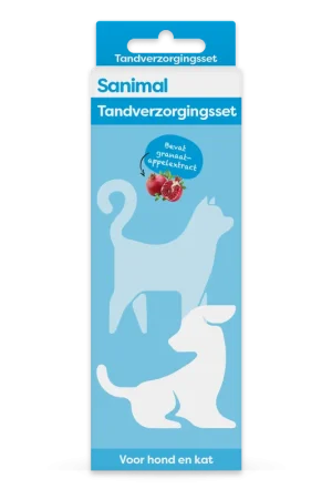 Nu Kopen Sanimal Tandverzorgingsset