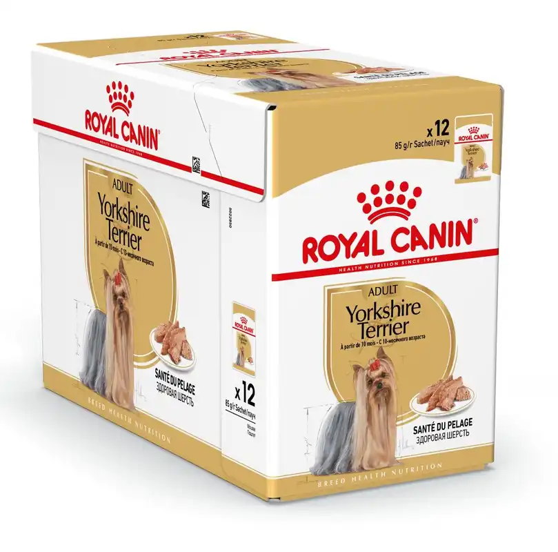 Royal Canin Hondenvoer Yorkshire Terrier Adult 12 x 85 gr Finale Uitverkoop