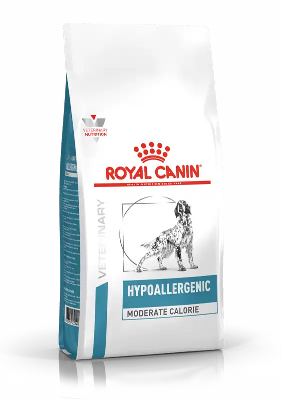 Royal Canin Hypoallergenic Mod. Calorie 14 kg Fabrieksprijs