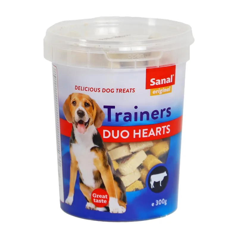 Beperkte Voorraad Sanal Dogtrainers Duo Hearts 300 gr