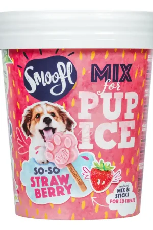 Smoofl Aarbeien Mix voor Puppyijs 160 gr Lage Prijs