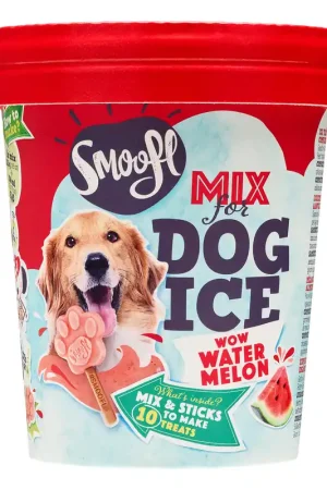 Korting Smoofl Watermeloen Mix voor Hondenijsjes 160 gr