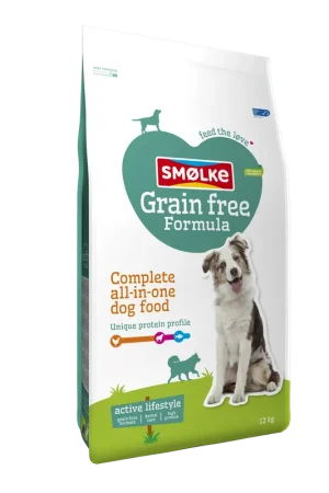 Betrouwbaar Smølke hondenvoer Adult Grain Free Formula 12 kg