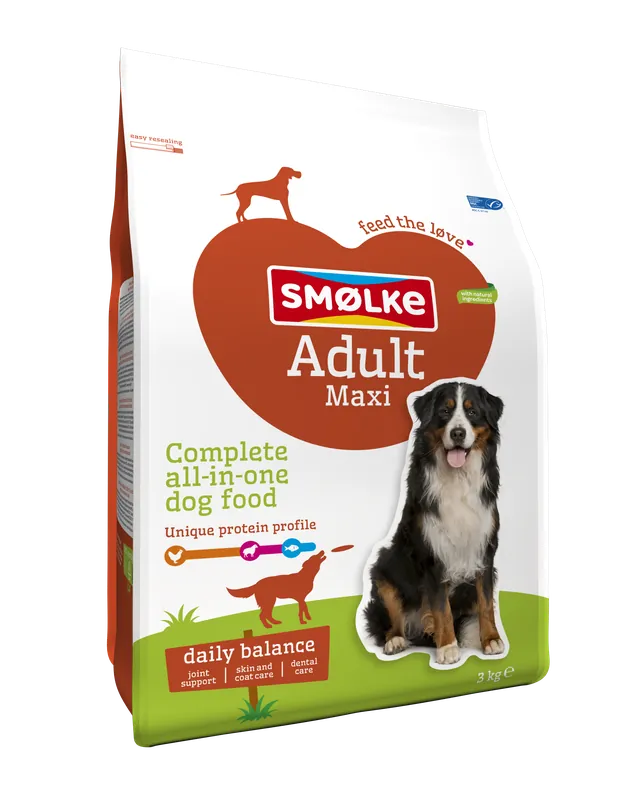 Smølke hondenvoer Adult Maxi 3 kg Exclusieve Aanbieding
