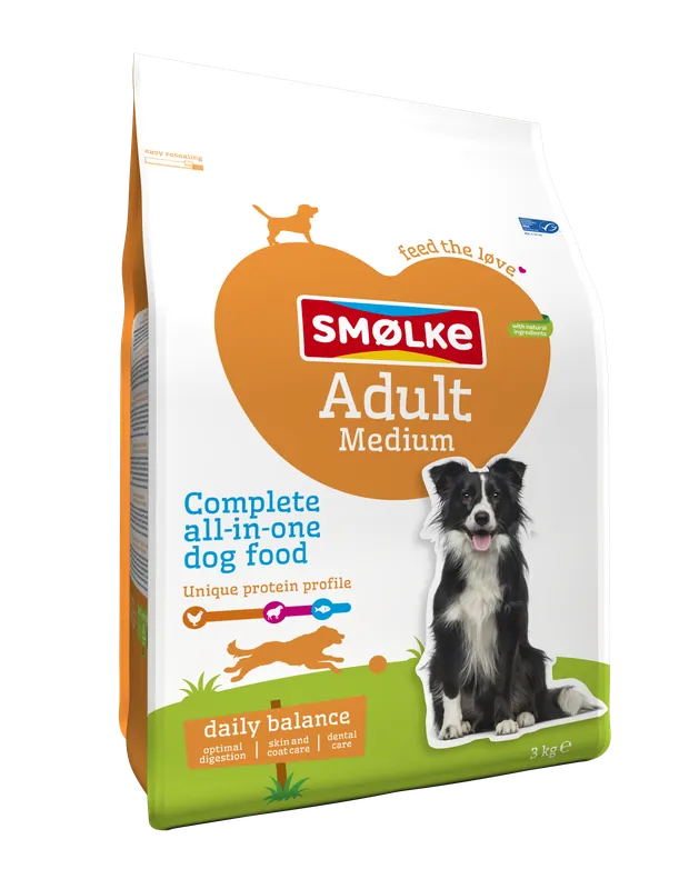 Smølke hondenvoer Adult Medium 3 kg Goedkoop