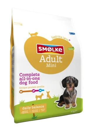 Bestel Nu Smølke hondenvoer Adult Mini 3 kg