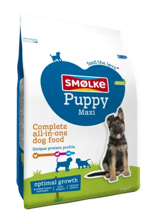 Express Levering Smølke hondenvoer Puppy Maxi 3 kg