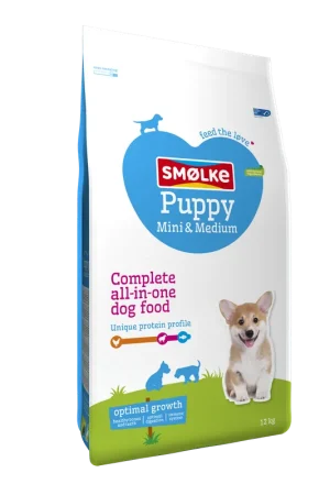Smølke hondenvoer Puppy Mini-Medium 12 kg Premium