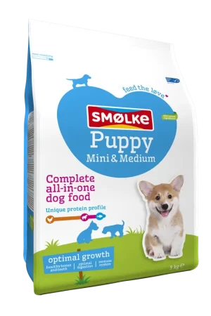 Bestel Nu Smølke hondenvoer Puppy Mini-Medium 3 kg