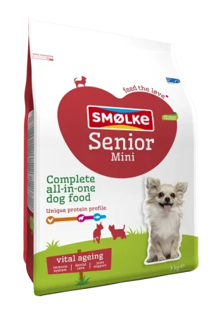 Koop Vandaag Smølke hondenvoer Senior Mini 3 kg