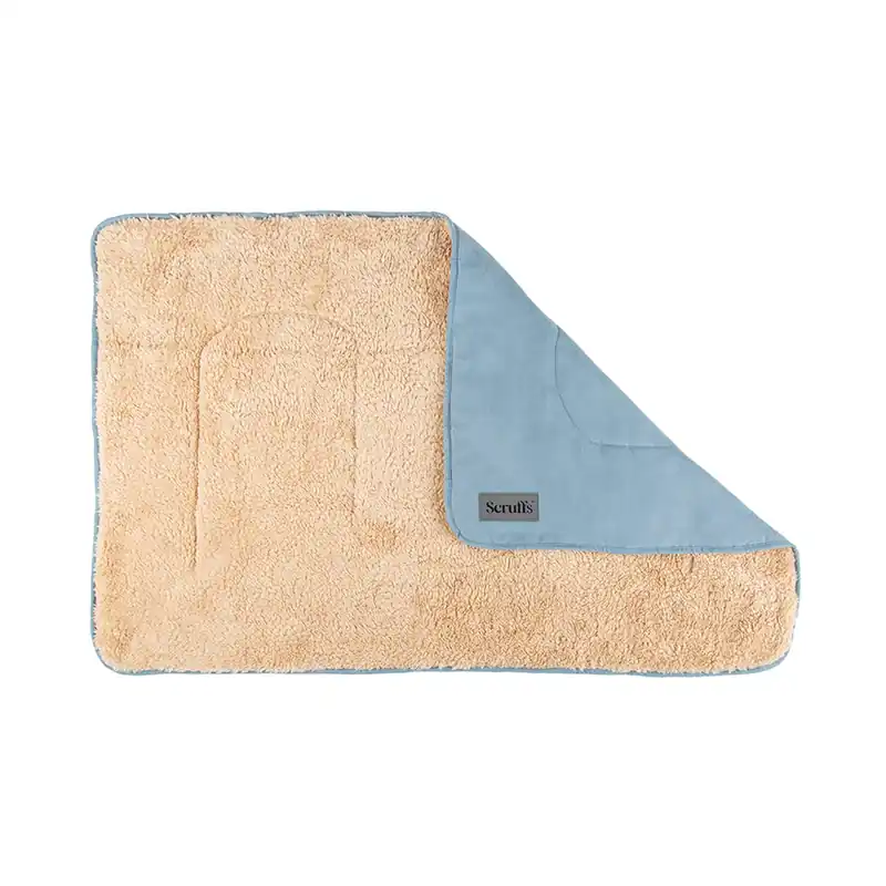 Gereduceerde Prijs Scruffs Cosy Blanket Lagoon Blue