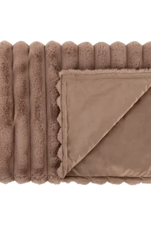Scruffs Deken Aspen Taupe 110 x 75 cm Direct Beschikbaar