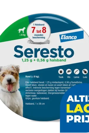 Seresto band voor kleine honden Gecertificeerd