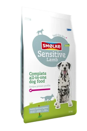 Rechtstreeks Van De Fabrikant Smølke hondenvoer Sensitive 12 kg