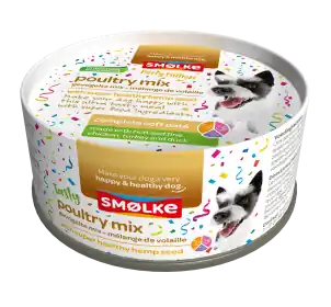 Op = Op Smølke hondenvoer Soft Paté Party Edition 125 gr