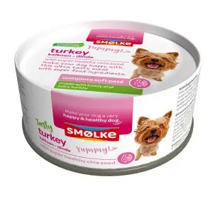 Speciale Aanbieding Smølke hondenvoer Soft Paté Turkey 125 gr