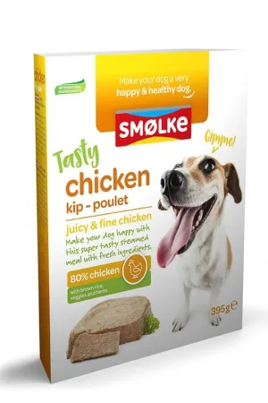 Op = Op Smølke hondenvoer Vers Gestoomd Kip 395 gr