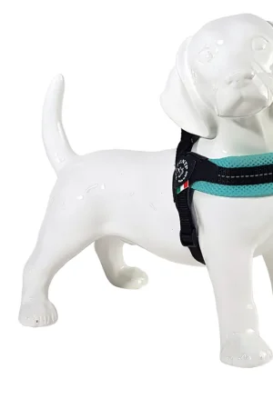 Tre Ponti Hondentuig mesh Fibbia Reflective verstelbaar pastel groen Goedkoop