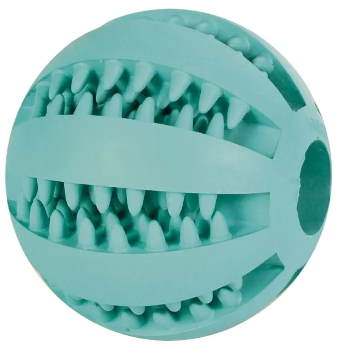 TRIXIE Denta Fun Bal aqua Hoge Kwaliteit