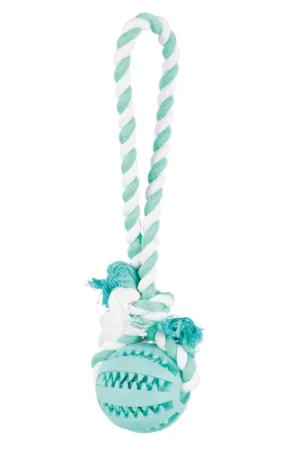 TRIXIE Denta Fun Flostouw met bal Op = Op