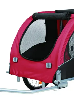 TRIXIE hondenfietskar zwart/rood Hoge Kwaliteit