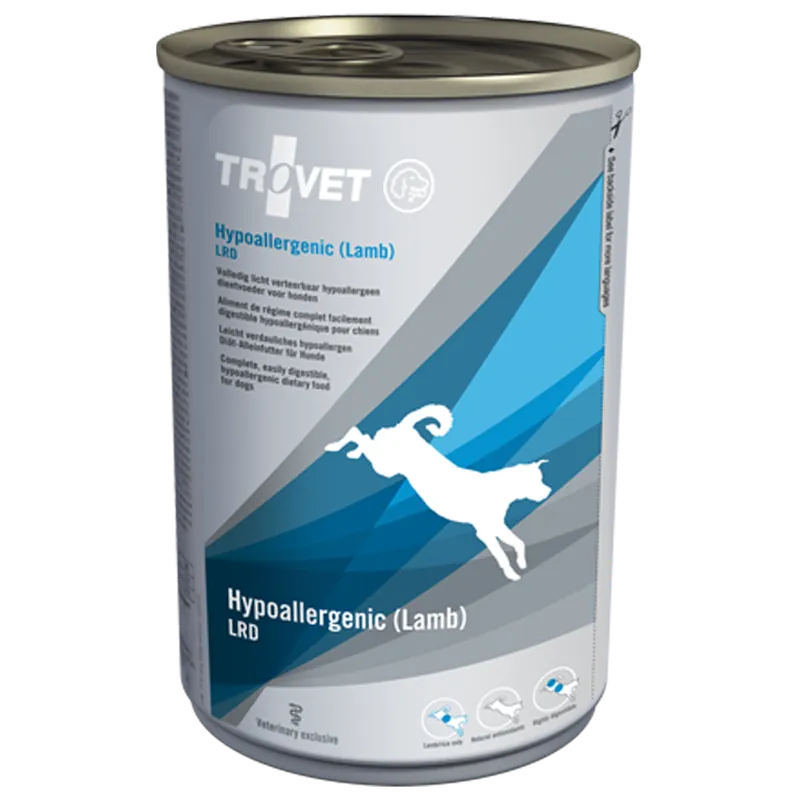 Laatste Versie Trovet Hondenvoer Hypoallergenic Lamb LRD 400 gr